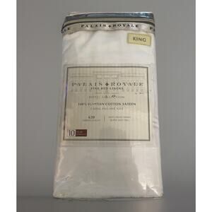 Palais Royale Hotel Collection 630 TC 100% Egyptian Cotton Pillowcase Pair King
